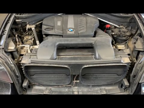 Как сделать замену масла в двигателе на BMW X6 E71 3.0d xdrive