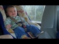 Baby dancing in car seat