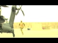 Dramatic moment Prince Harry runs for an ice cream van during Afghanistan interview