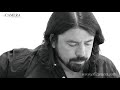Dave Grohl on Off Camera - On Playing the Guitar & Drums
