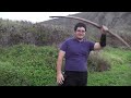 Shooting the Finished 80 Pound PVC Longbow