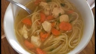 Easy chicken noodle soup recipe for kids