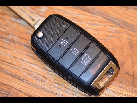 DIY KIA - How to change SmartKey Key fob Battery on Kia Forta