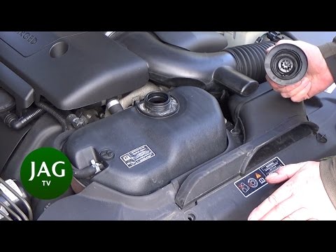 Checking Engine Coolant, Jaguar S-Type R STR