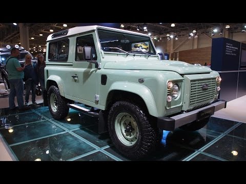 Land Rover Defender 90 Heritage Limited Edition - Exterior Walkaround - Moscow Offroad Show 2015