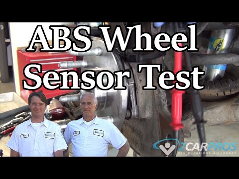 How to Test an ABS Wheel Sensor