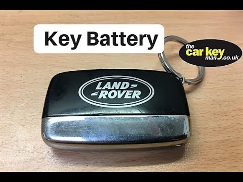 Key Battery Land Rover HOW To change