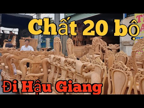 Báo Giá 20 Bộ Bàn Ghế Gõ Đi Hậu Giang|Đồ Gỗ Trâm Anh