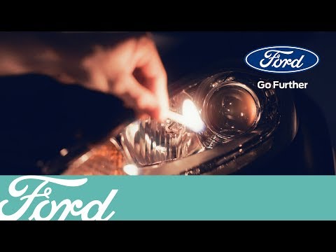 Как поменять лампу в передней фаре | Ford Russia