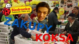 Zakupy Warszawskiego Koksa: Biedronka