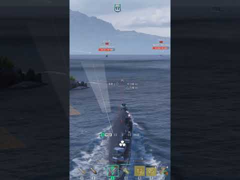 Destroyer Paolo Emilio with a double double   World of Warships  worldofwarships  wows  wowsreplays