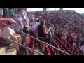 Eagles fans fighting Bucs fans at game today