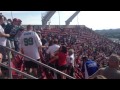 Eagles fans fighting Bucs fans at game today