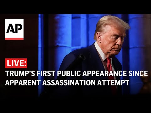 Trump’s First Appearance Since Attempt