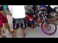 DRAG RACING 2 stroke kawasaki VS 4 stroke yamaha