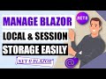 Easily use Protected Local & Session Storage, Save List, Get Count etc.. in .NET 8 Blazor - The BEST