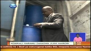 Mitungi 640 ya kemikali aina ya methanol imepatikana katika eneo la industrial area jijini Nairobi