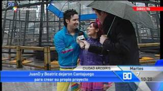 Juan D Y Beatriz De Ciudad Arcoiris En Buenos Dias Madrid Youtube youtube