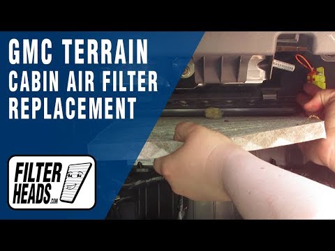 How to Replace Cabin Air Filter 2010 GMC Terrain