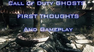 Call Of Duty  Ghost GAMEPLAY w/ Seananners Videolog - My First Thoughts on The Game