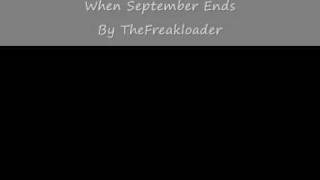 green day wake me up when september ends8