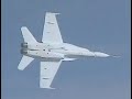 F 18A Active Aeroelastic Wing flight test
