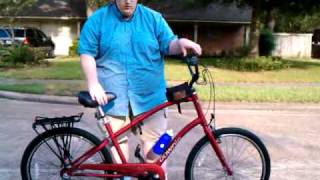 fat man in cycling gear