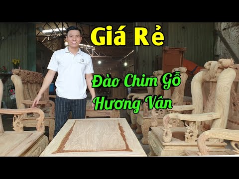 GIÁ RẺ Bộ Đào Chim Hương Vân cột 12 cực Đẹp |Đồ Gỗ Trâm Anh| Số 431