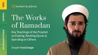 The Works of Ramadan - 15 - Giving Charity (2) Whatever you can Do  - Shaykh Farid Dingle