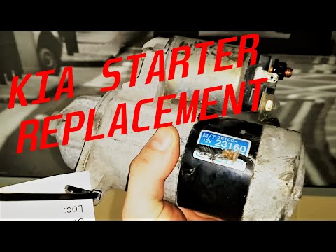 04 - 09 Kia Spectra Starter Replacement