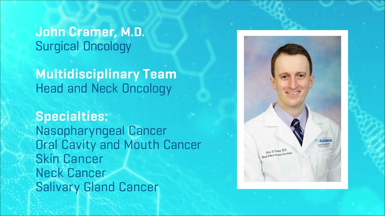 Meet Dr. John Cramer - Surgical Oncology video thumbnail