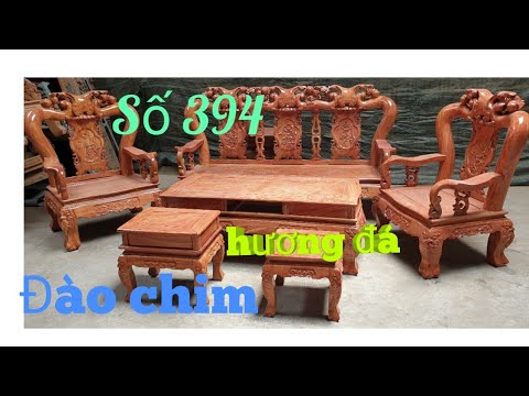 Ấn tượng đào chim hương đá 12/6 món vân víp |Đồ Gỗ Trâm Anh |số 394