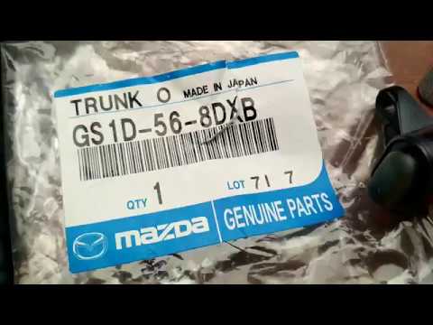 Оригинальная новая кнопка открывания багажника Mazda 6 GH GS1D568DXB