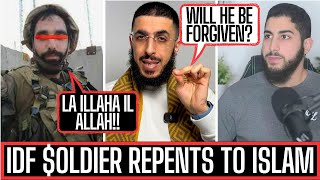 DF $SOLDIER EMBRACES ISLAM - MUSLIM REACTS