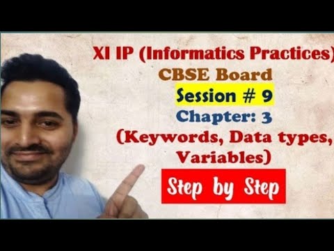 Class 11 IP | # 5 | Ch 3 Brief Overview of Python | CBSE Board