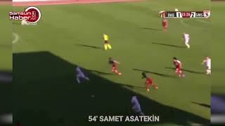 Samsunspor’dan Barcelona’yı kıskandıracak gol