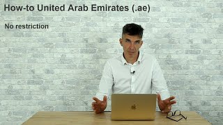 How to register a domain name in United Arab Emirates (.net.ae) - Domgate YouTube Tutorial
