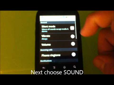 How to change text tone on your Huawei M835/IDEOS/Tmobile Comet Duration: 1:51. Total Views: 5,146