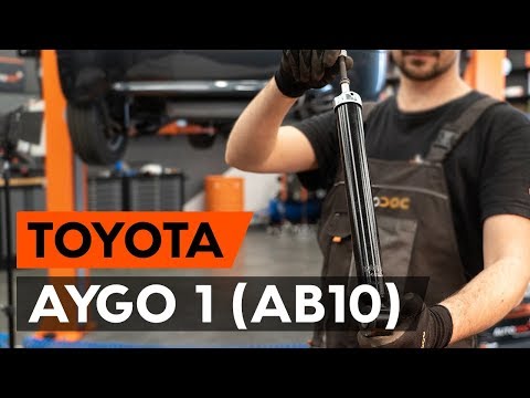 Cómo reemplazar los amortiguadores de suspensión trasera en un TOYOTA AYGO 1 (AB10) (video tutorial de AUTODOC).