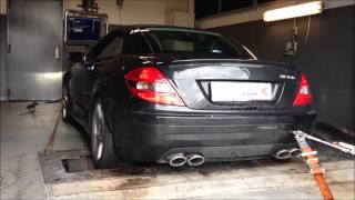 Mercedes SLK55 AMG with Kleemann NASP tuning and 417hp / 573nm 