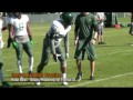 ROSE BOWL; Oregon Football Practice Sunday 12/28/14
