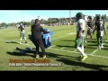 ROSE BOWL; Oregon Football Practice Sunday 12/28/14