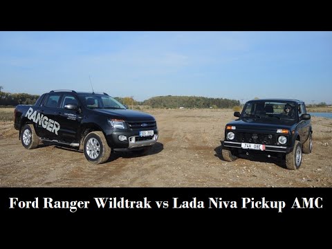 Lada Niva Pickup AMC vs Ford Ranger Wildtrak