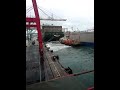 「中鋼求新」輪6/19擦撞高雄港79號碼頭貨櫃船「長滿」輪