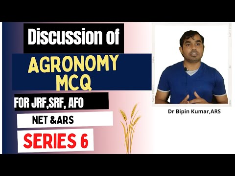 General Agriculture-Series 6 (Agronomy)