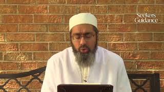 Essentials of Worship - Term Two - 08 - The Friday and Eid Prayers - Sh Faraz Rabbani