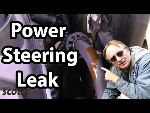 How to Find Power Steering Leak in Your Car (Hose Replacement).