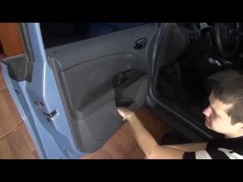 Разборка двери Seat Toledo (door removal)