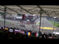 HUGE CRASH Formula 1 - Spa Francorchamps Belgium 2-9-2012 (Grandstand Gold 8)