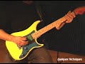 Christophe Godin - Guitar technics #1